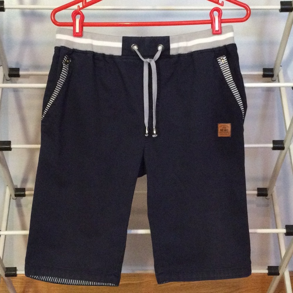Navy Blue Swim Trunks (or Shorts)